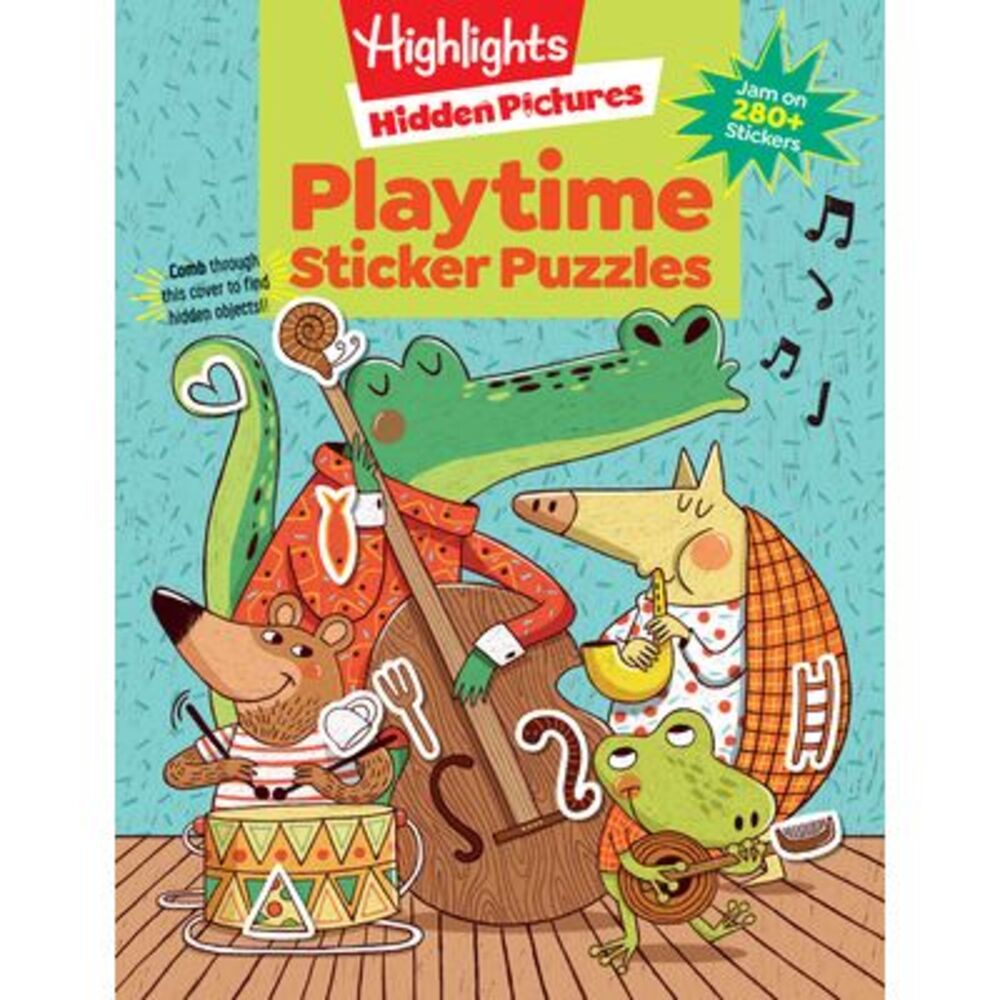 Playtime Sticker Puzzles -- Highlights